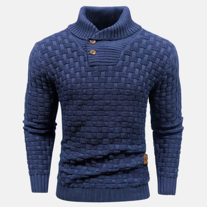 Unverzichtbarer Strickpullover für Herren mit weichem, vielseitigem Alltagsstil