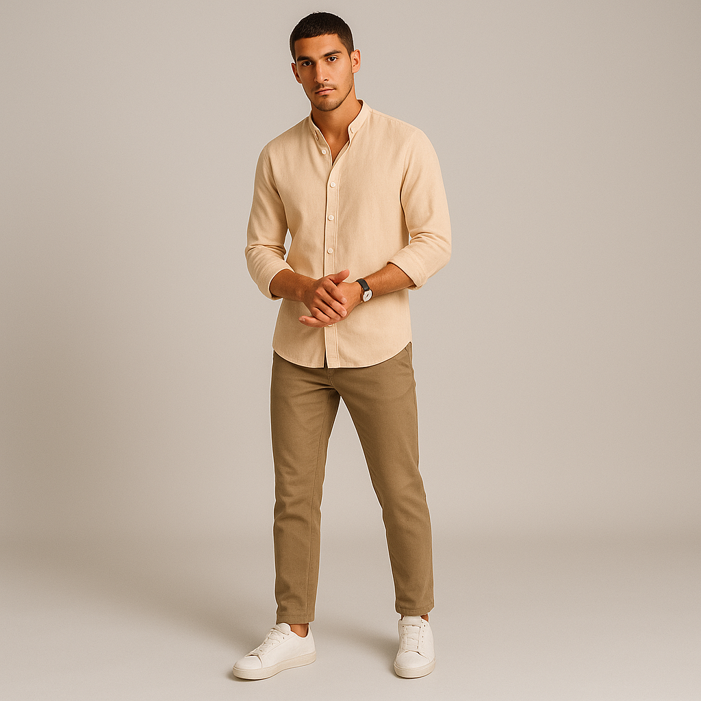 Lario | Men's Casual Linen Shirt for Comfortable Summer Wear