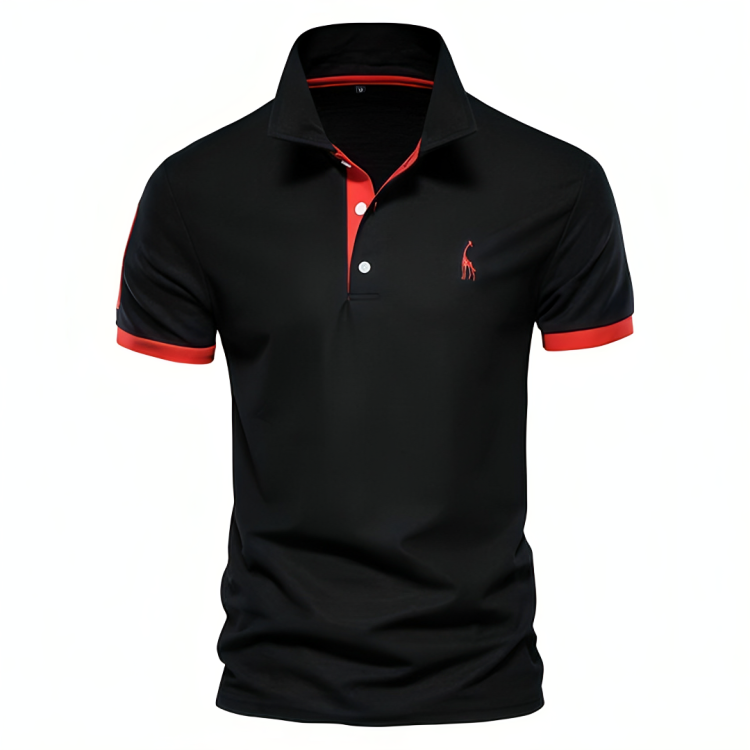Laurent | Men's Slim Fit Casual Summer Polo Shirt