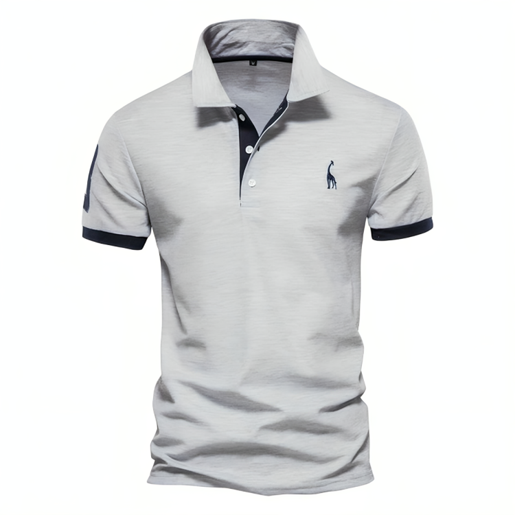 Laurent | Men's Slim Fit Casual Summer Polo Shirt
