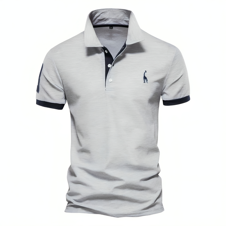 Laurent | Men's Slim Fit Casual Summer Polo Shirt