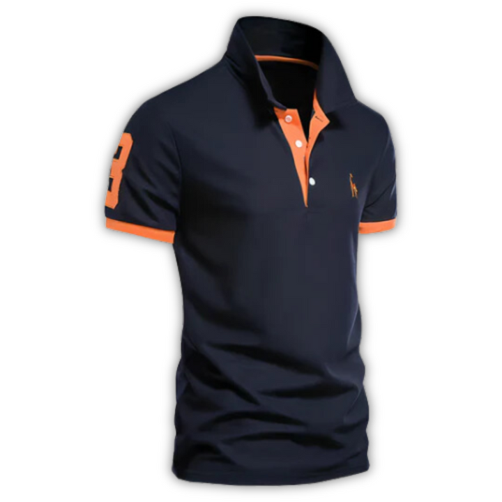 Laurent | Men's Slim Fit Casual Summer Polo Shirt