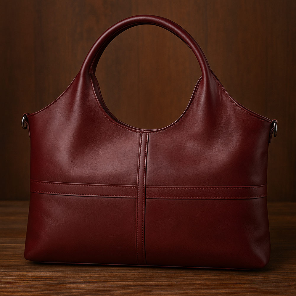 Laurie | Women's Vegan Leather Structured Handbag-Omni Prime Goods