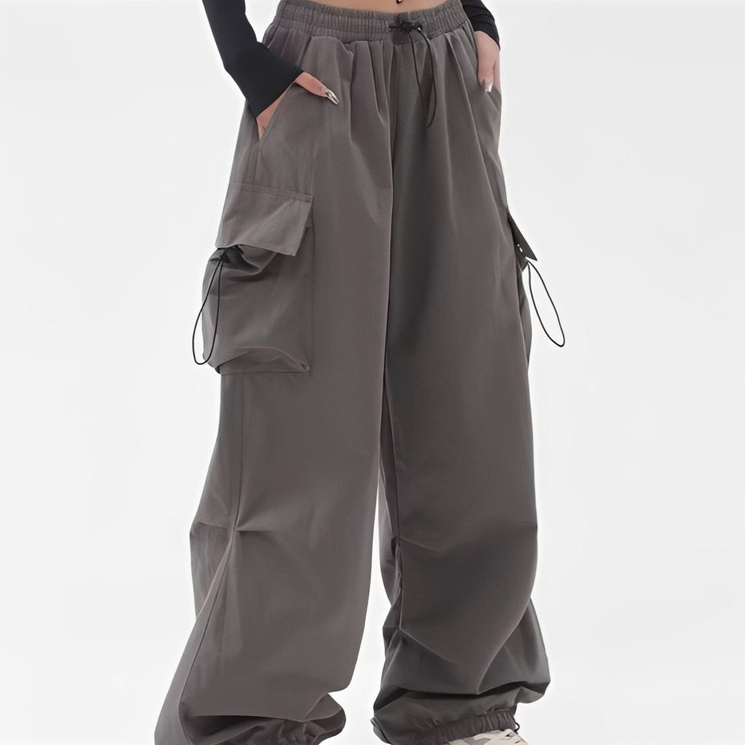 Leonie | Women's Wide-Leg Cargo Pants-Omni Prime Goods