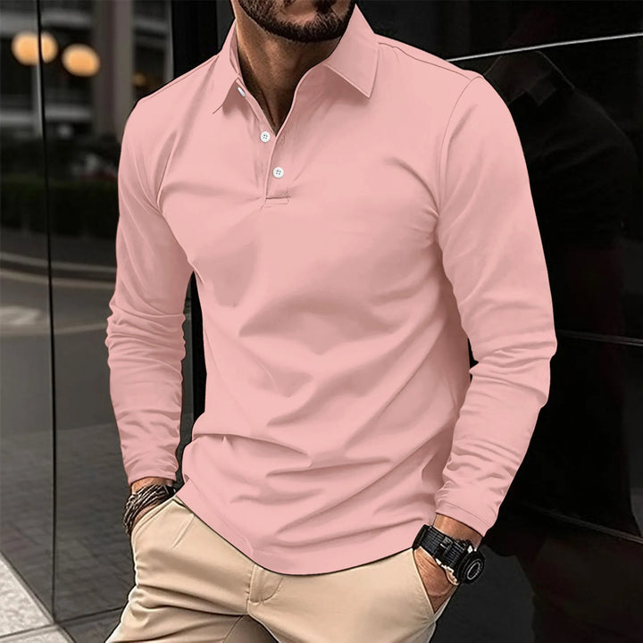Liam | Men's Classic Polo – Timeless Style for Any Event-Omni Prime Goods