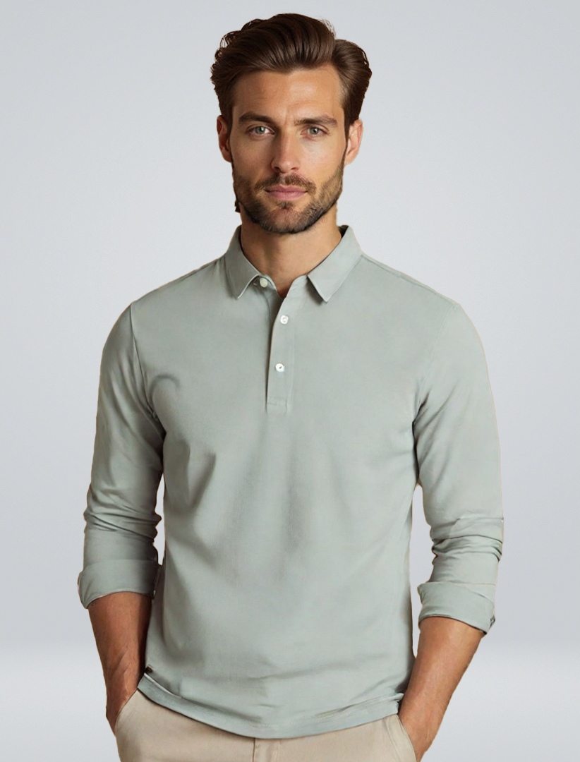 Liam | Men's Classic Polo – Timeless Style for Any Event-Omni Prime Goods