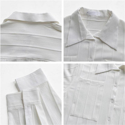 Liam | Men's Ribbed Shirt in Lisbon Style-Omni Prime Goods