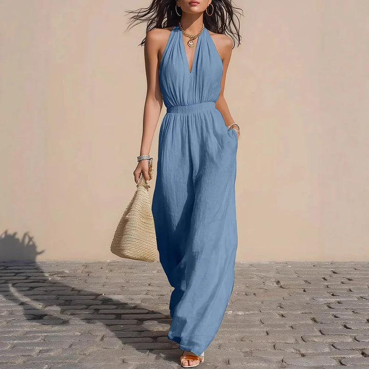 Liora | Women's Airy Fit Summer Jumpsuit-Omni Prime Goods