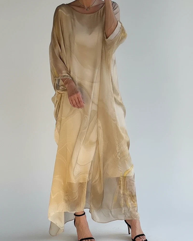 Elegant Women's Long Sleeve Maxi Dress for Any Occasion