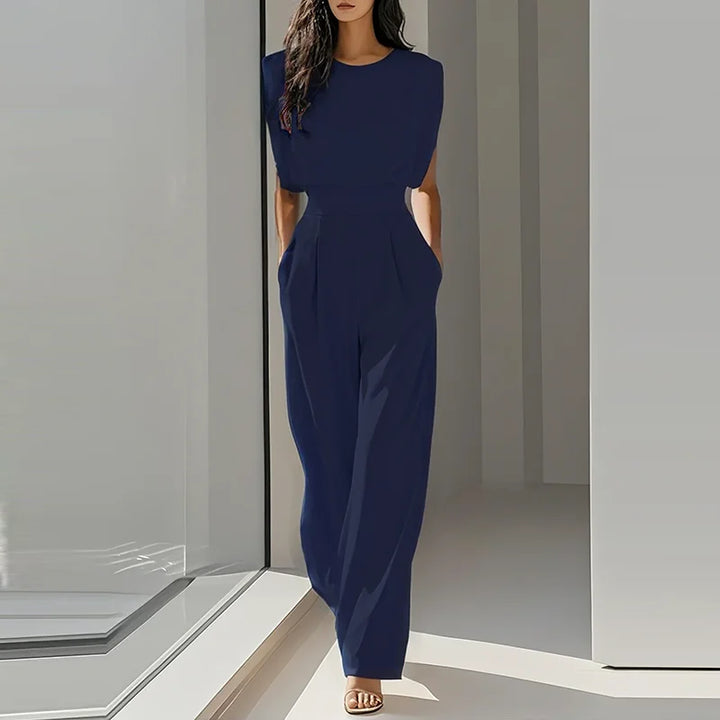 Louise | Women's Minimal Pocket Jumpsuit-Omni Prime Goods