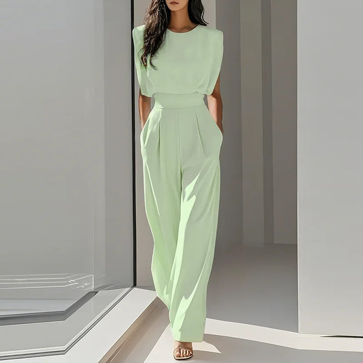 Louise | Women's Minimal Pocket Jumpsuit-Omni Prime Goods