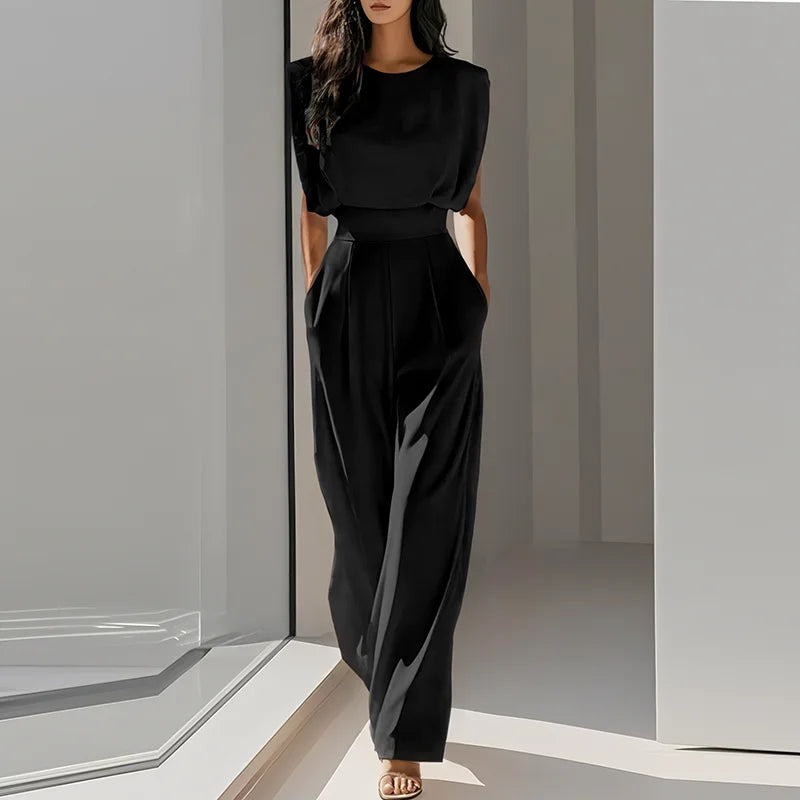 Louise | Women's Minimal Pocket Jumpsuit-Omni Prime Goods