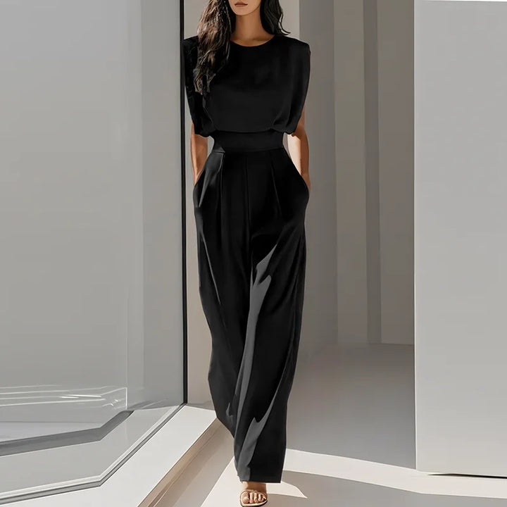 Louise | Women's Minimal Pocket Jumpsuit-Omni Prime Goods