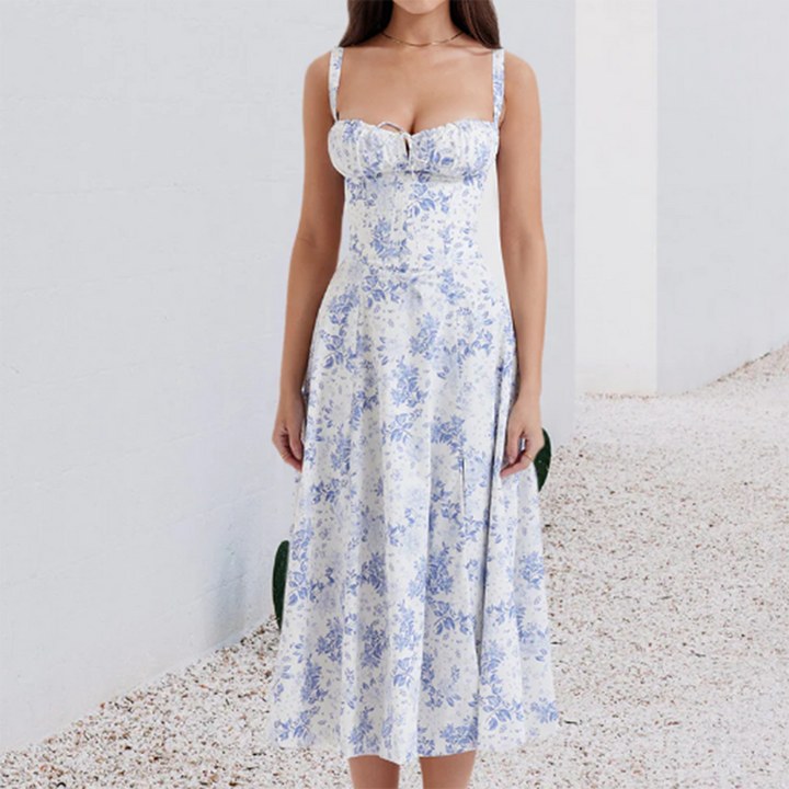 Sophia | Women's Elegant Autumn Midi Dress