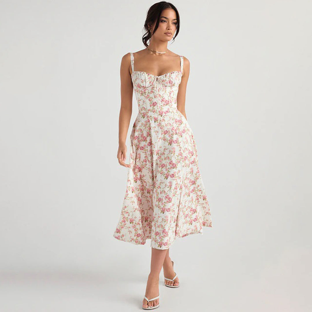Sophia | Women's Elegant Autumn Midi Dress