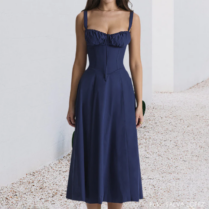 Sophia | Women's Elegant Autumn Midi Dress