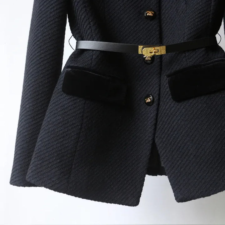Women's Classic Elegant Wool Coat