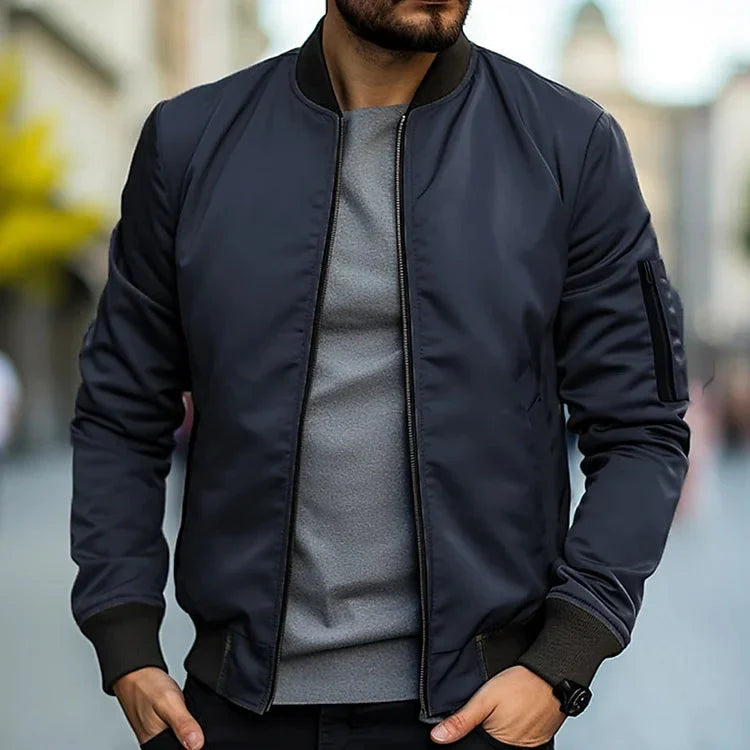 Men's Lightweight Stylish Bomber Jacket