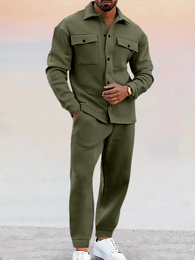 Maddox | Men’s Stylish Athleisure Two-Piece Outfit-Omni Prime Goods