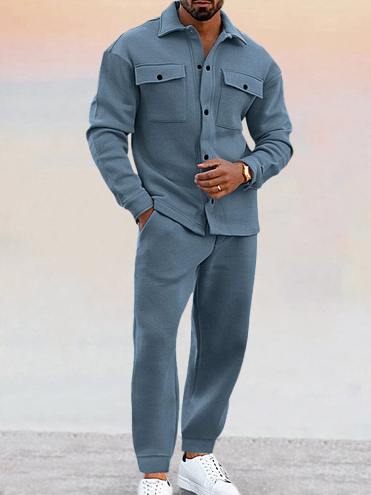 Maddox | Men’s Stylish Athleisure Two-Piece Outfit-Omni Prime Goods