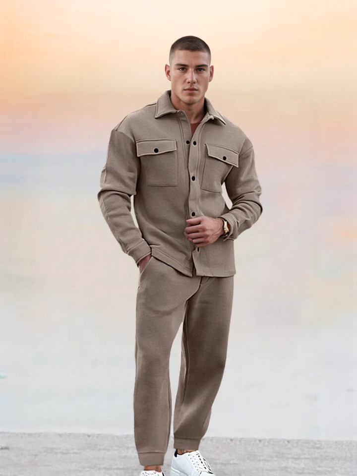 Maddox | Men’s Stylish Athleisure Two-Piece Outfit
