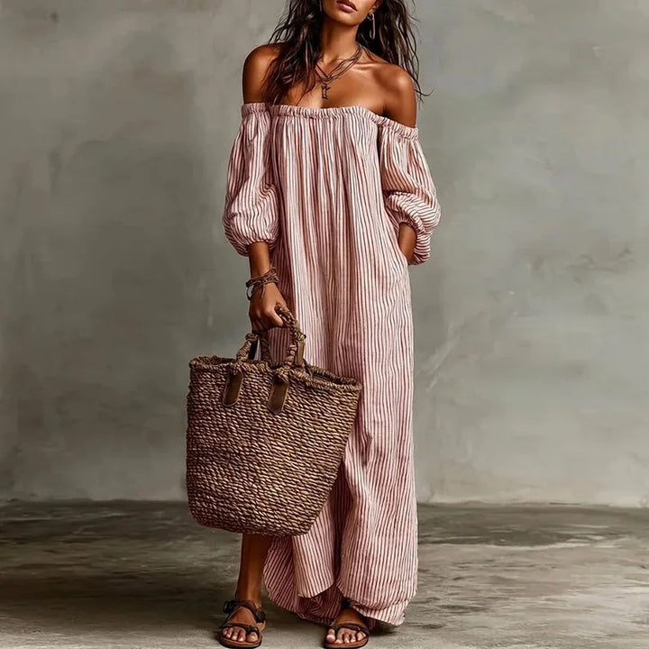 Madison | Women's Off Shoulder Dress-Omni Prime Goods