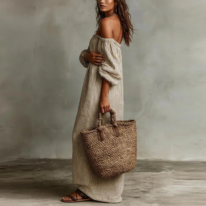Madison | Women's Off Shoulder Dress-Omni Prime Goods