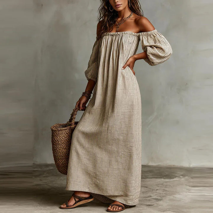 Madison | Women's Off Shoulder Dress-Omni Prime Goods