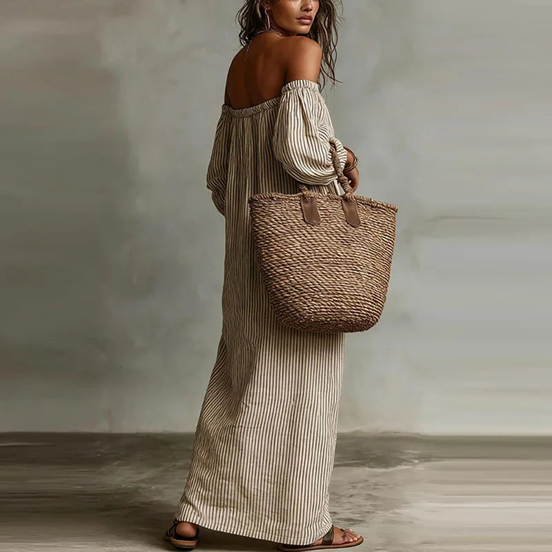 Madison | Women's Off Shoulder Dress-Omni Prime Goods