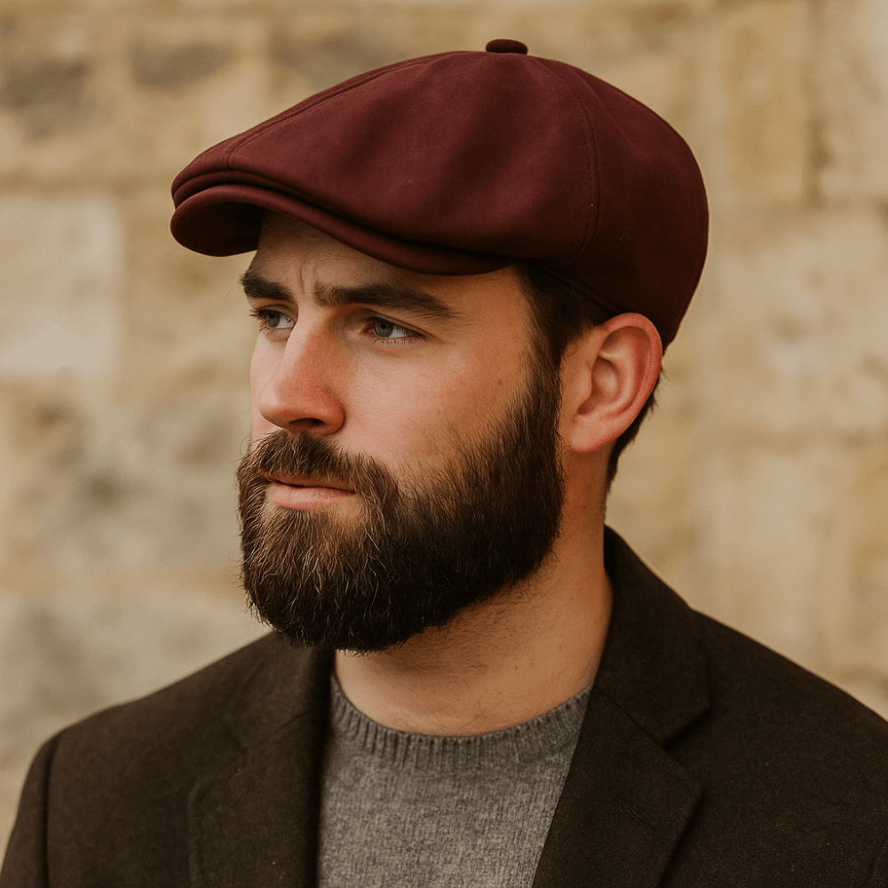 Suede Cap in Birmingham Style-Omni Prime Goods