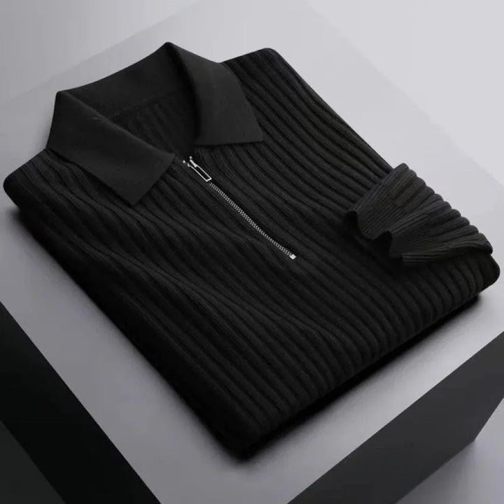 Men's Knit Polo Shirt