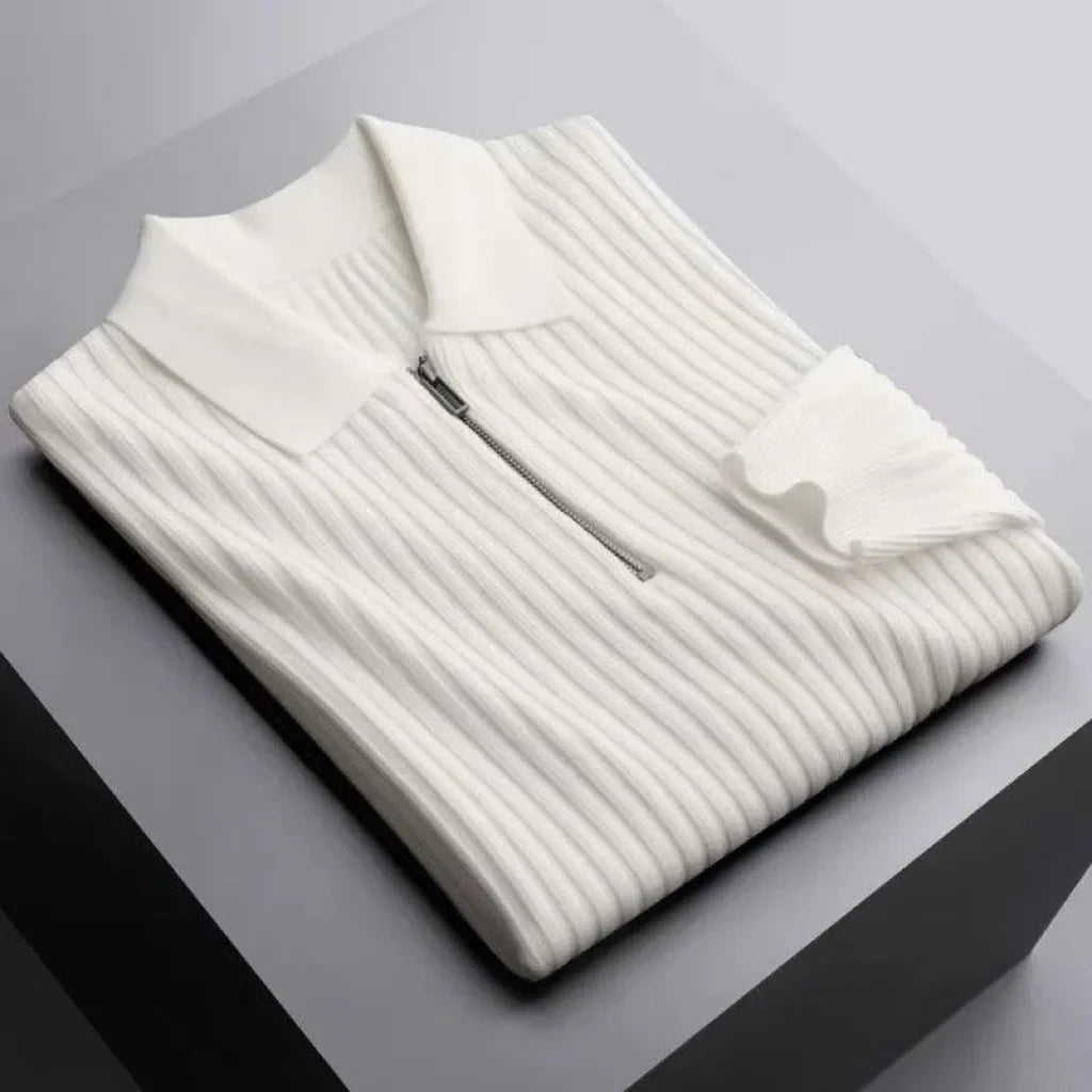 Men's Knit Polo Shirt