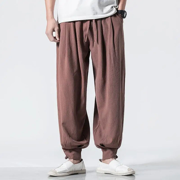 Men's Linen Joggers for Comfort and Style