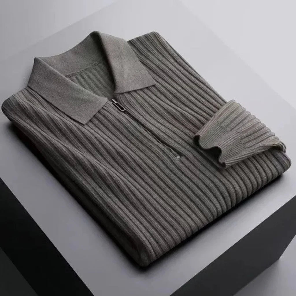 Men's Knit Polo Shirt