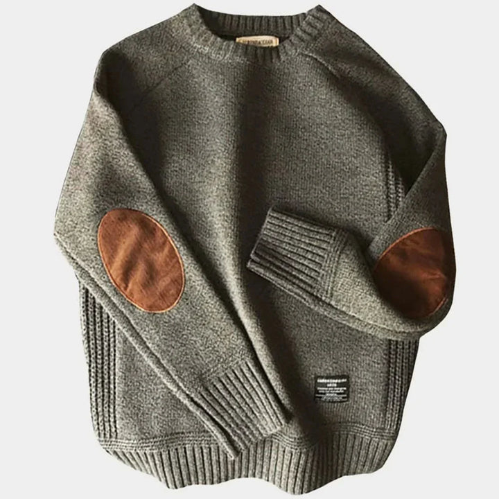 Men's Classic Color Warm Sweater