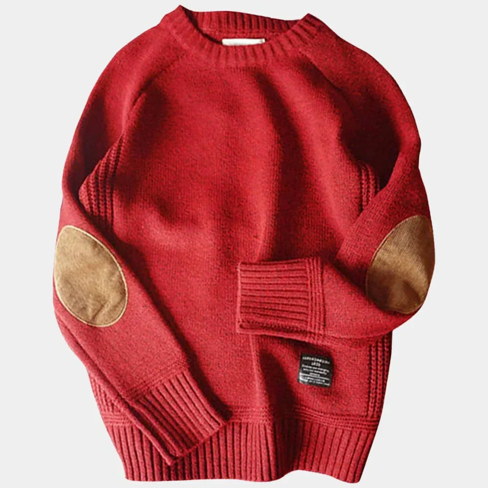 Men's Classic Color Warm Sweater