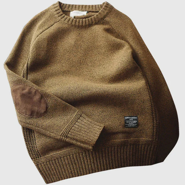 Men's Classic Color Warm Sweater