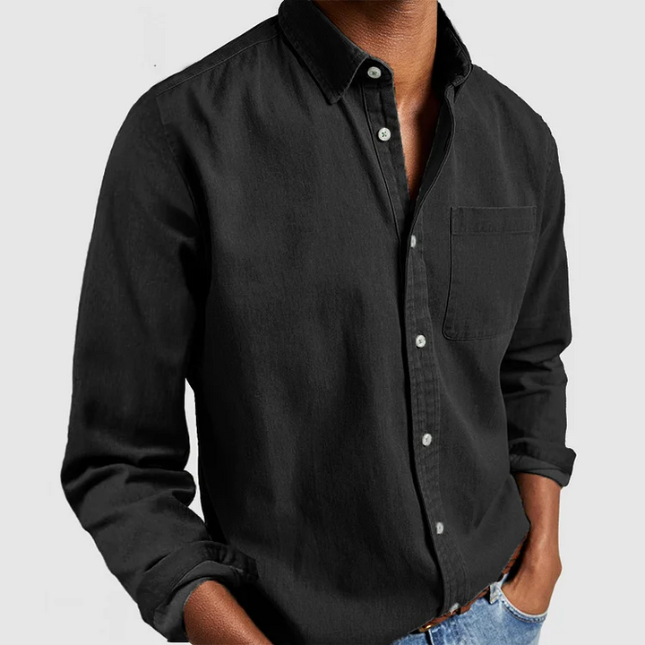 Marcell | Men’s Classic Casual Button-Down Shirt-Omni Prime Goods