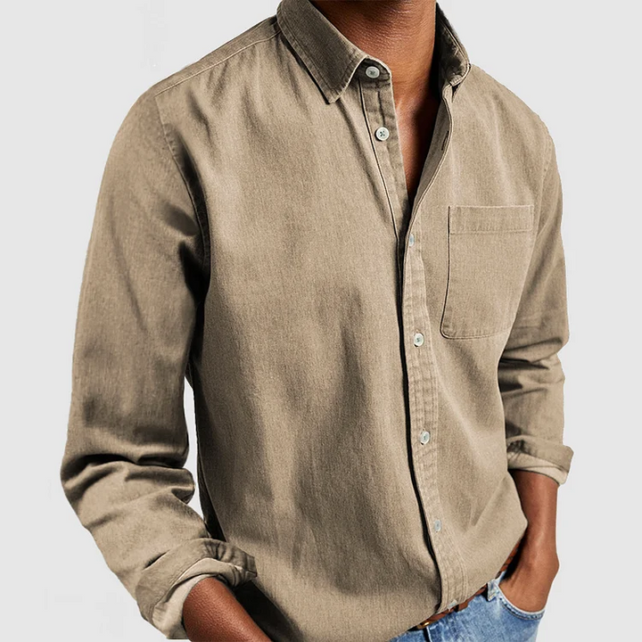 Marcell | Men’s Classic Casual Button-Down Shirt