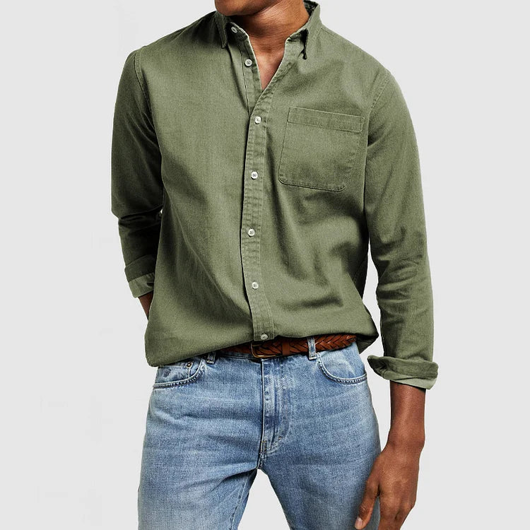 Marcell | Men’s Classic Casual Button-Down Shirt