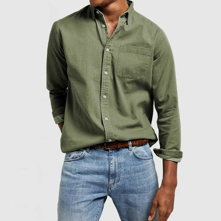 Marcell | Men’s Classic Casual Button-Down Shirt