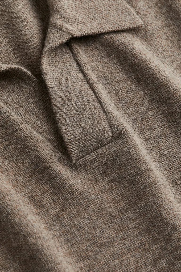 Men's Classic V-Neck Polo Shirt | Timeless Style