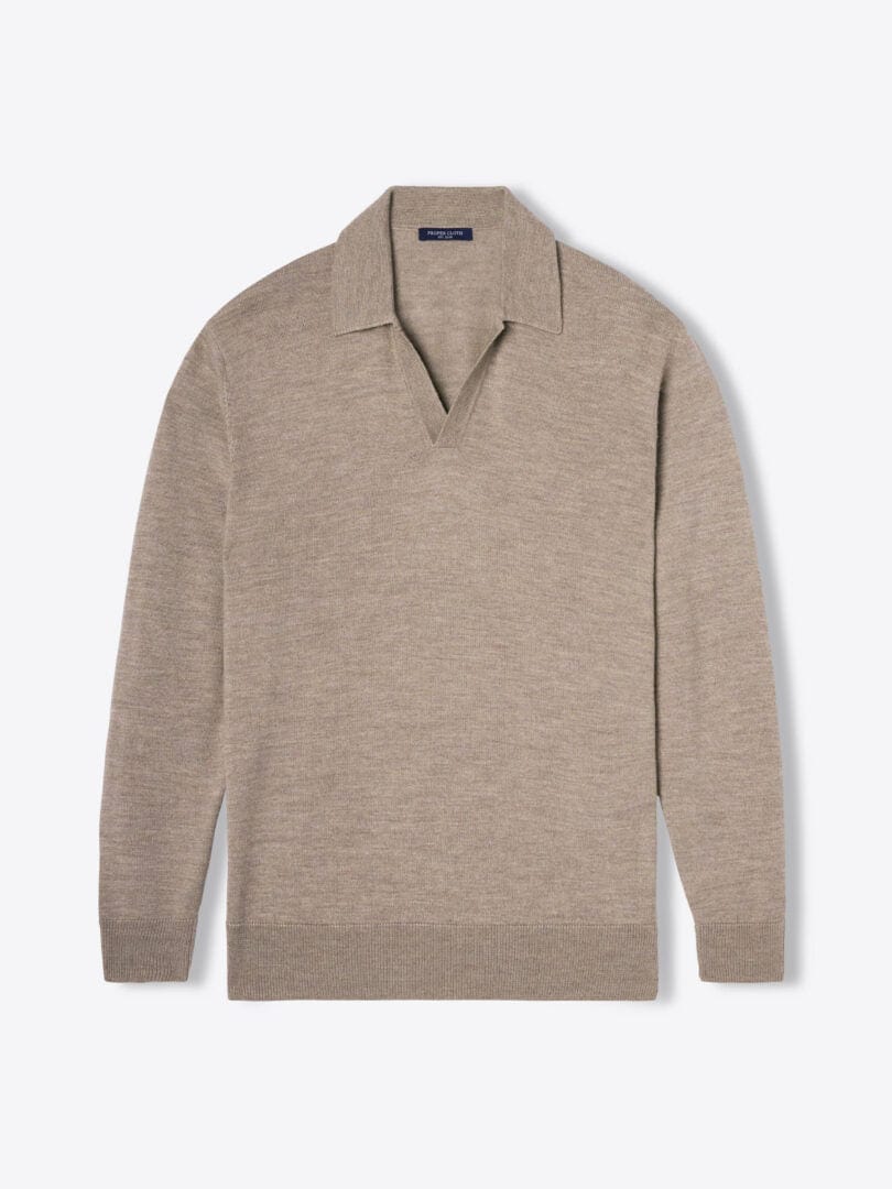 Men's Classic V-Neck Polo Shirt | Timeless Style