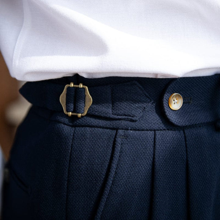 Men's Tailored Trousers | Casual and Formal Navy Style