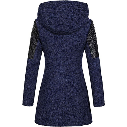 Chaqueta de invierno moderna, cómoda e impermeable para mujer, para climas fríos