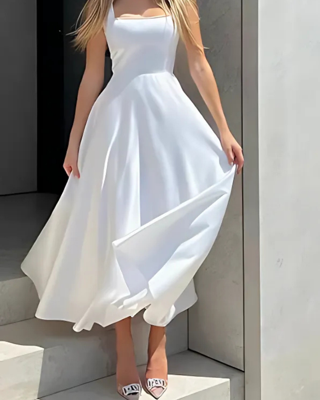 Maxine | Women's Elegant Sleeveless Maxi Dress - Long Evening Gown