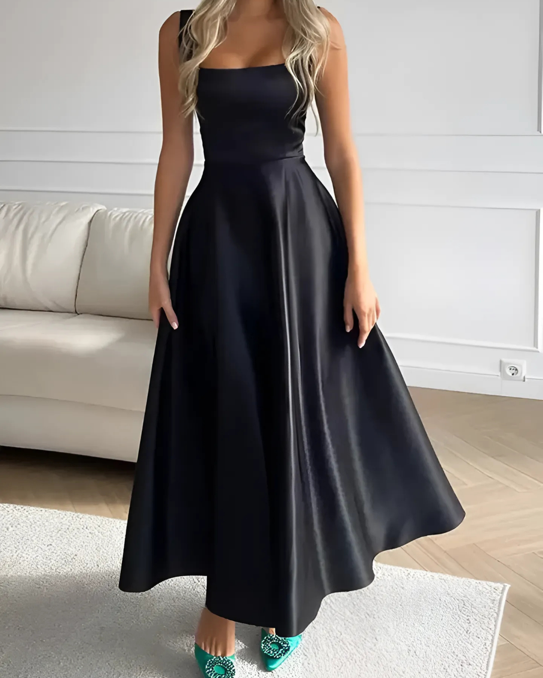Maxine | Women's Elegant Sleeveless Maxi Dress - Long Evening Gown