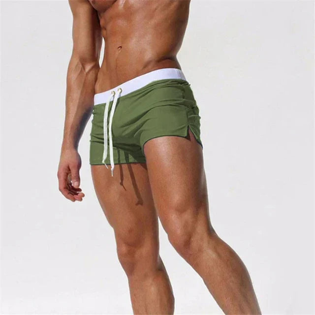 Men's Quick-Dry Swim Shorts for Beach and Pool Activities