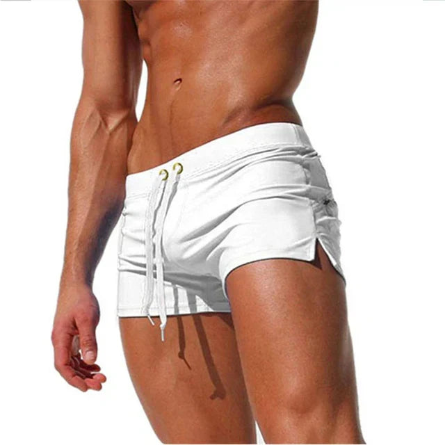 Men's Quick-Dry Swim Shorts for Beach and Pool Activities