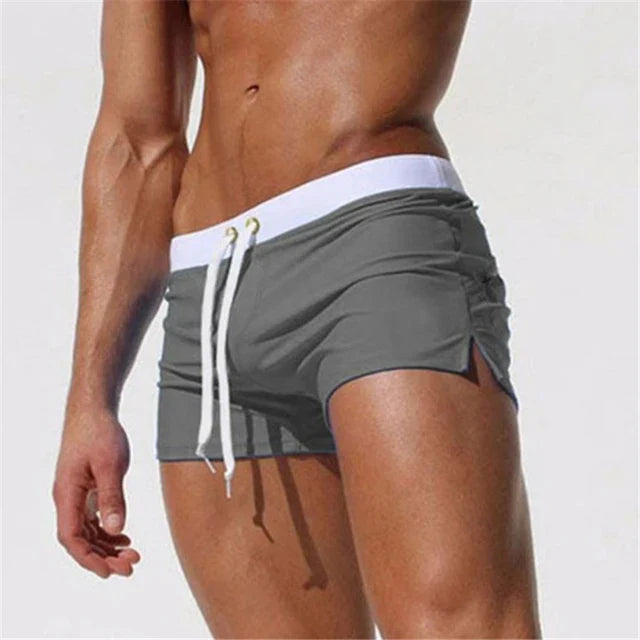 Men's Quick-Dry Swim Shorts for Beach and Pool Activities